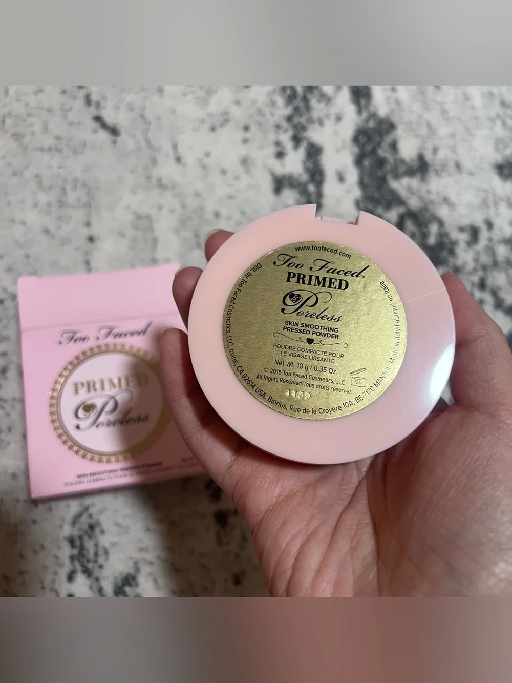 Too Faced Primed & Poreless Skin Smoothing Pressed Powder 0.35oz new Aug sale